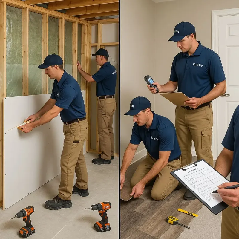 Repairs and Reconstruction process in Bowling Green, KY